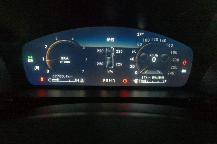 Used Lincoln Corsair 2022 2.0T Two-Wheel Drive Luxury Edition Instrument Cluster