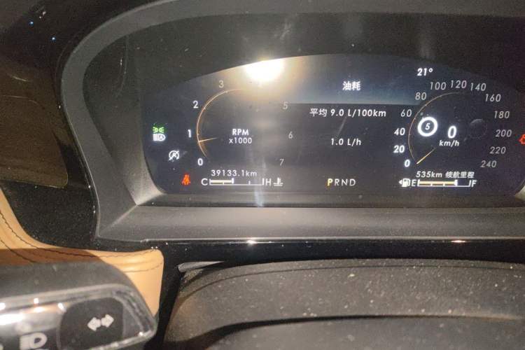 Used Lincoln Corsair 2022 2.0T Two-Wheel Drive Luxury Edition Odometer Close Up