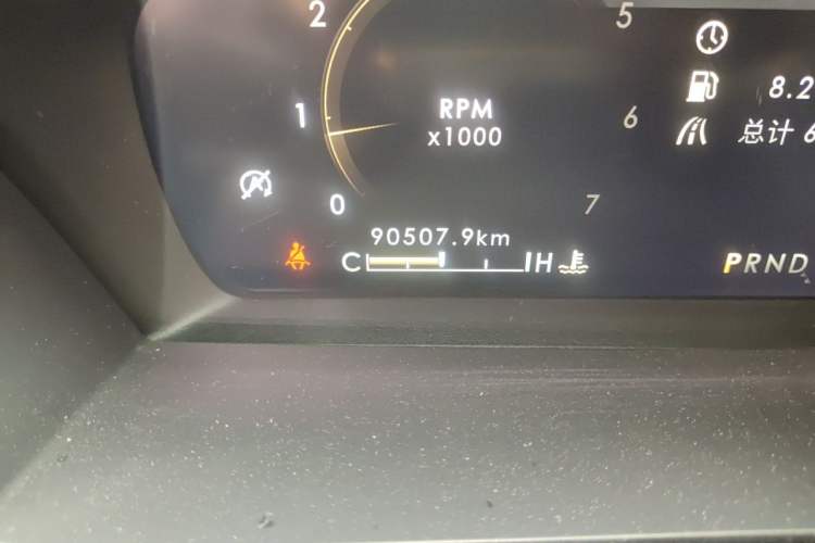 Used Lincoln Corsair 2022 2.0T Two-Wheel Drive Deluxe Edition Odometer Close Up