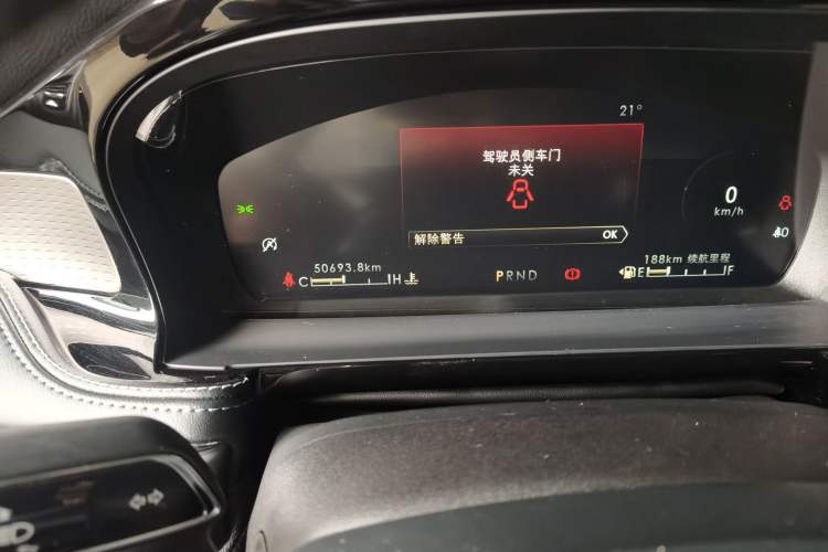 Used Lincoln Corsair 2022 2.0T Two-Wheel Drive Deluxe Edition Odometer Close Up