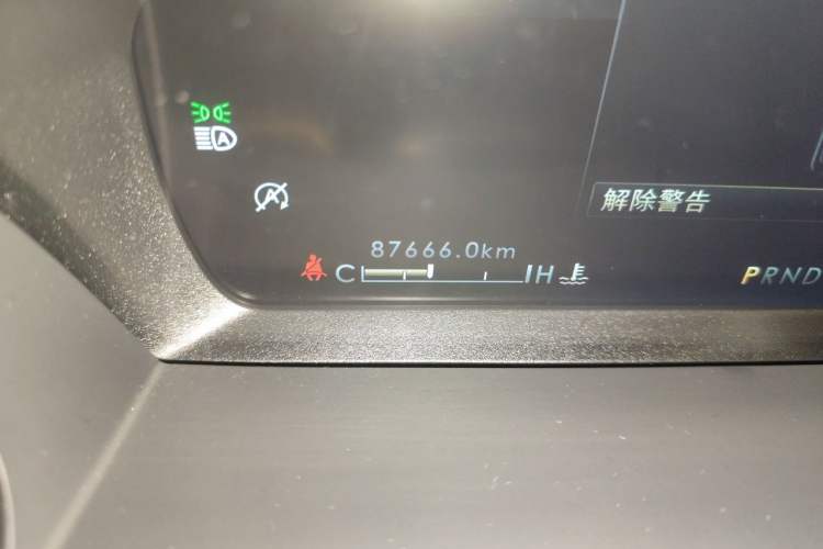 Used Lincoln Corsair 2022 2.0T Two-Wheel Drive Luxury Edition Odometer Close Up