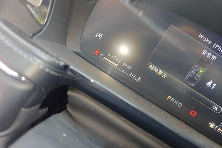 Used Lincoln Corsair 2022 2.0T Two-Wheel Drive Deluxe Edition Odometer Close Up