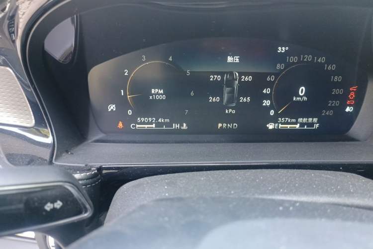 Used Lincoln Corsair 2022 2.0T Two-Wheel Drive Deluxe Edition Odometer Close Up