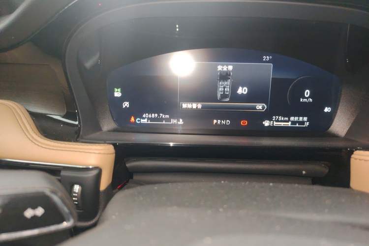 Used Lincoln Corsair 2022 2.0T Two-Wheel Drive Luxury Edition Odometer Close Up