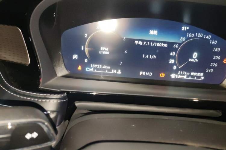 Used Lincoln Corsair 2022 2.0T Two-Wheel Drive Deluxe Edition Odometer Close Up
