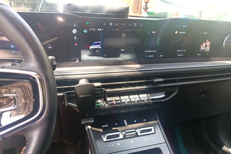 Used Lincoln Corsair 2023 2.0T Two-Wheel-Drive Luxury Edition Audio And AC Panel