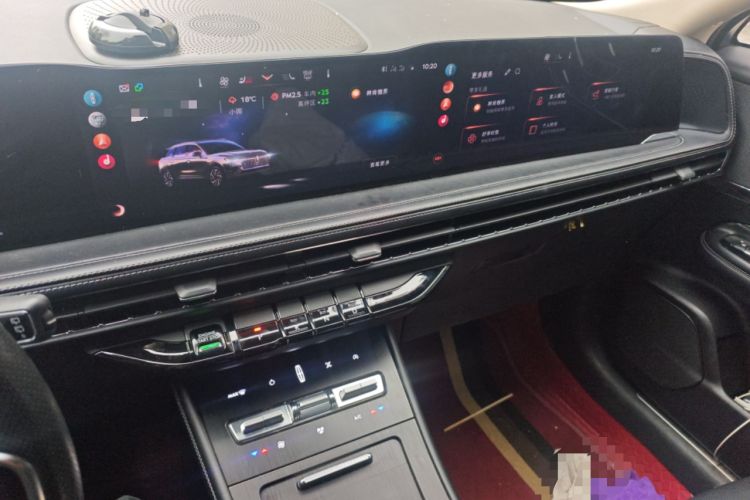 Used Lincoln Corsair 2023 2.0T Two-Wheel Drive Luxury Edition Audio And AC Panel