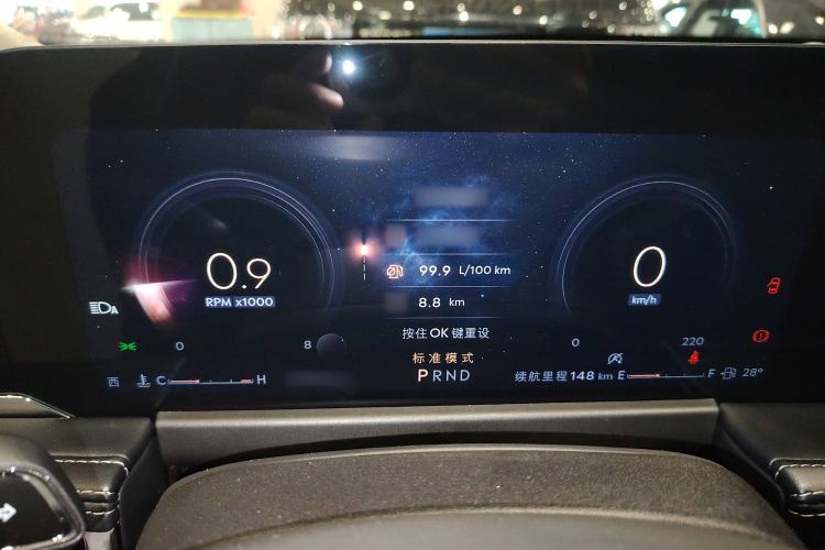 Used Lincoln Corsair 2024 2.0T Two-Wheel-Drive Luxury Edition Instrument Cluster