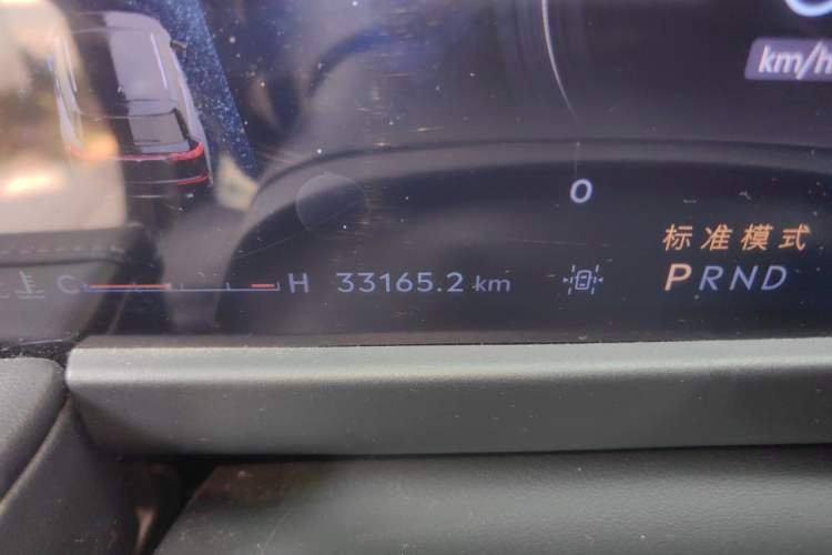 Used Lincoln Corsair 2024 2.0T Two-Wheel Drive Deluxe Edition Odometer Close Up