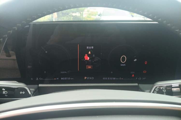 Used Lincoln Corsair 2024 1.5T Two-Wheel Drive Deluxe Hybrid Version Instrument Cluster