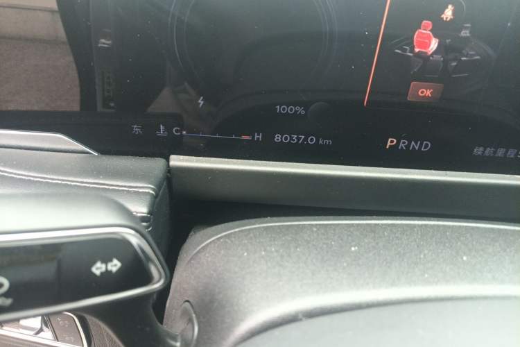 Used Lincoln Corsair 2024 1.5T Two-Wheel Drive Deluxe Hybrid Version Odometer Close Up
