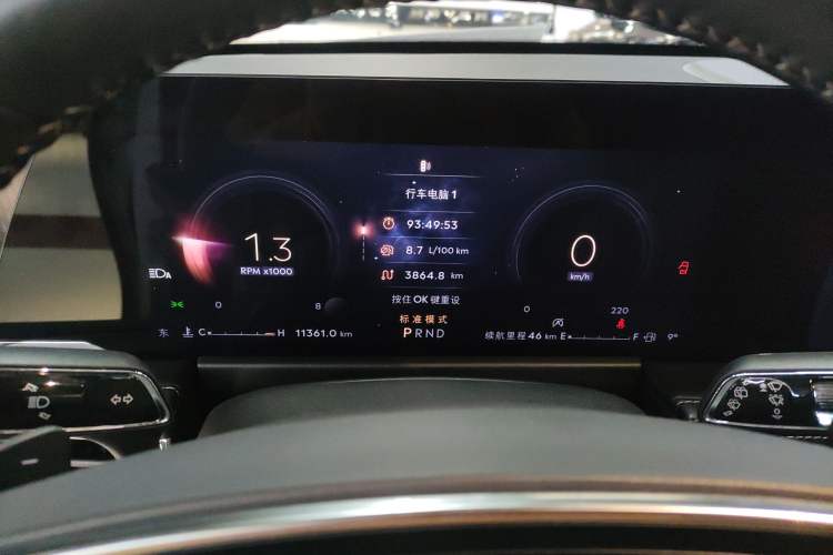 Used Lincoln Corsair 2024 2.0T Two-Wheel-Drive Luxury Edition Instrument Cluster