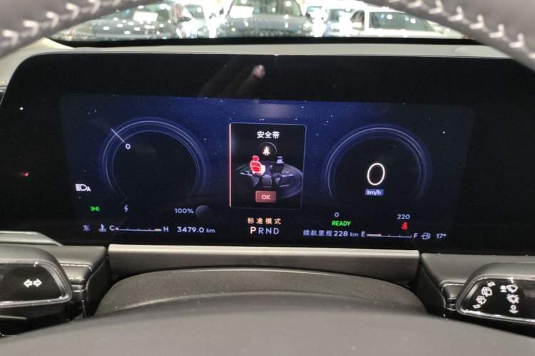 Used Lincoln Corsair 2024 1.5T Two-Wheel Drive Deluxe Hybrid Version Instrument Cluster