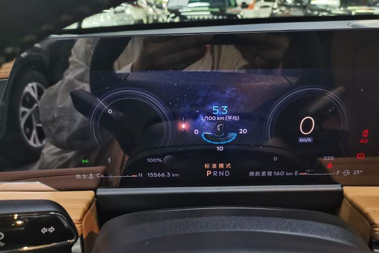 Used Lincoln Corsair 2024 1.5T Two-Wheel-Drive Mulan Special Hybrid Version Instrument Cluster