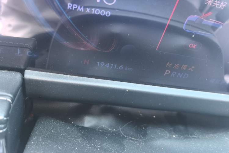 Used Lincoln Corsair 2024 2.0T Two-Wheel-Drive Luxury Edition Odometer Close Up