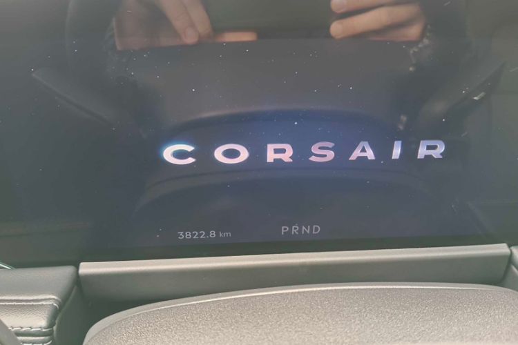 Used Lincoln Corsair 2024 2.0T Four-Wheel Drive Prestige Edition Odometer Close Up