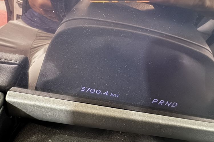 Used Lincoln Corsair 2024 2.0T Four-Wheel Drive Prestige Edition Odometer Close Up