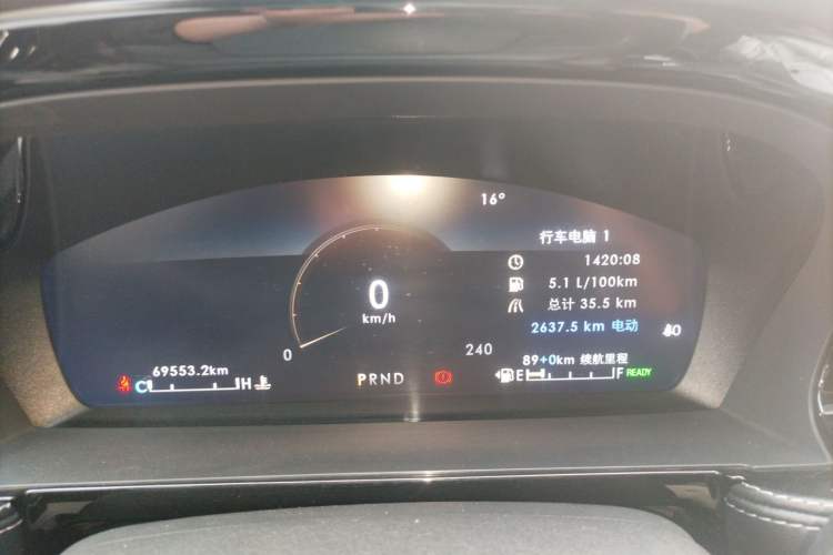 Used Lincoln Corsair New Energy 2021 PHEV Four-Wheel Drive e-Enjoy Edition Instrument Cluster