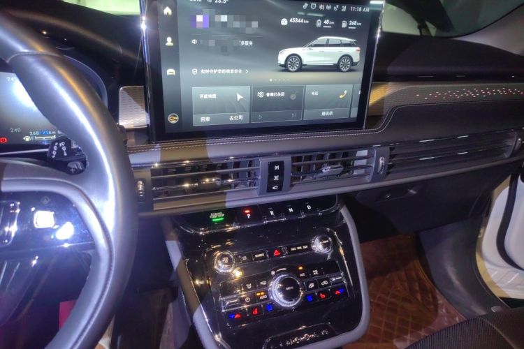 Used Lincoln Corsair New Energy 2021 PHEV Four-Wheel Drive e-Enjoy Edition Audio And AC Panel