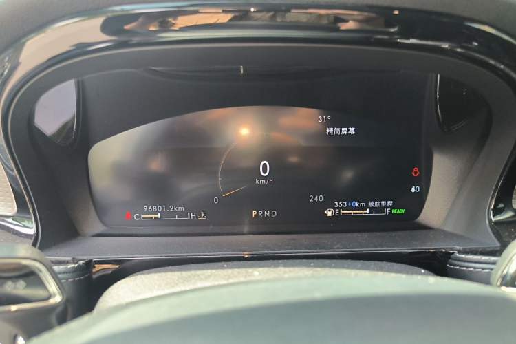 Used Lincoln Corsair New Energy 2021 PHEV Four-Wheel Drive e-Enjoy Edition Instrument Cluster