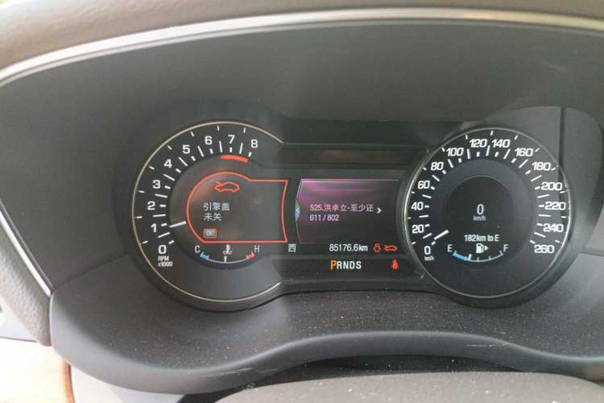 Used Lincoln MKC 2014 2.0T Two-Wheel-Drive Luxury Edition Instrument Cluster