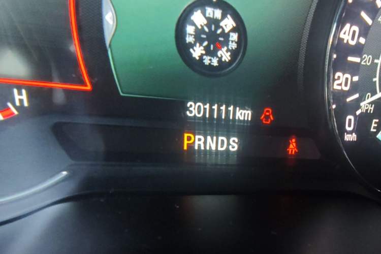 Used Lincoln MKC 2014 2.0T Four-Wheel Drive Luxury Edition Odometer Close Up