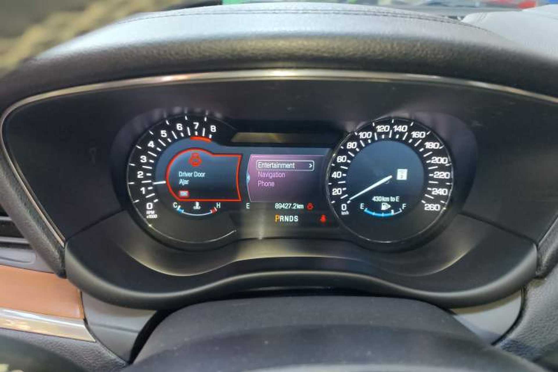 Used Lincoln MKC 2014 2.0T Two-Wheel-Drive Luxury Edition Instrument Cluster