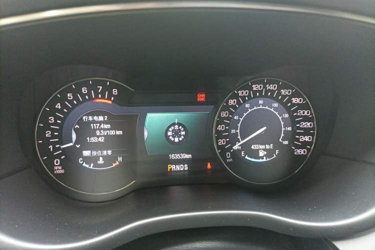 Used Lincoln MKC 2014 2.0T Four-Wheel Drive Luxury Edition Instrument Cluster