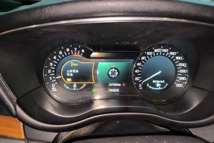 Used Lincoln MKC 2014 2.0T Two-Wheel-Drive Luxury Edition Instrument Cluster