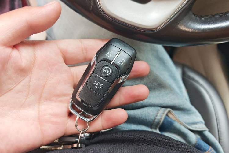 Used Lincoln MKC 2014 2.0T Four-Wheel Drive Luxury Edition Vehicle Key