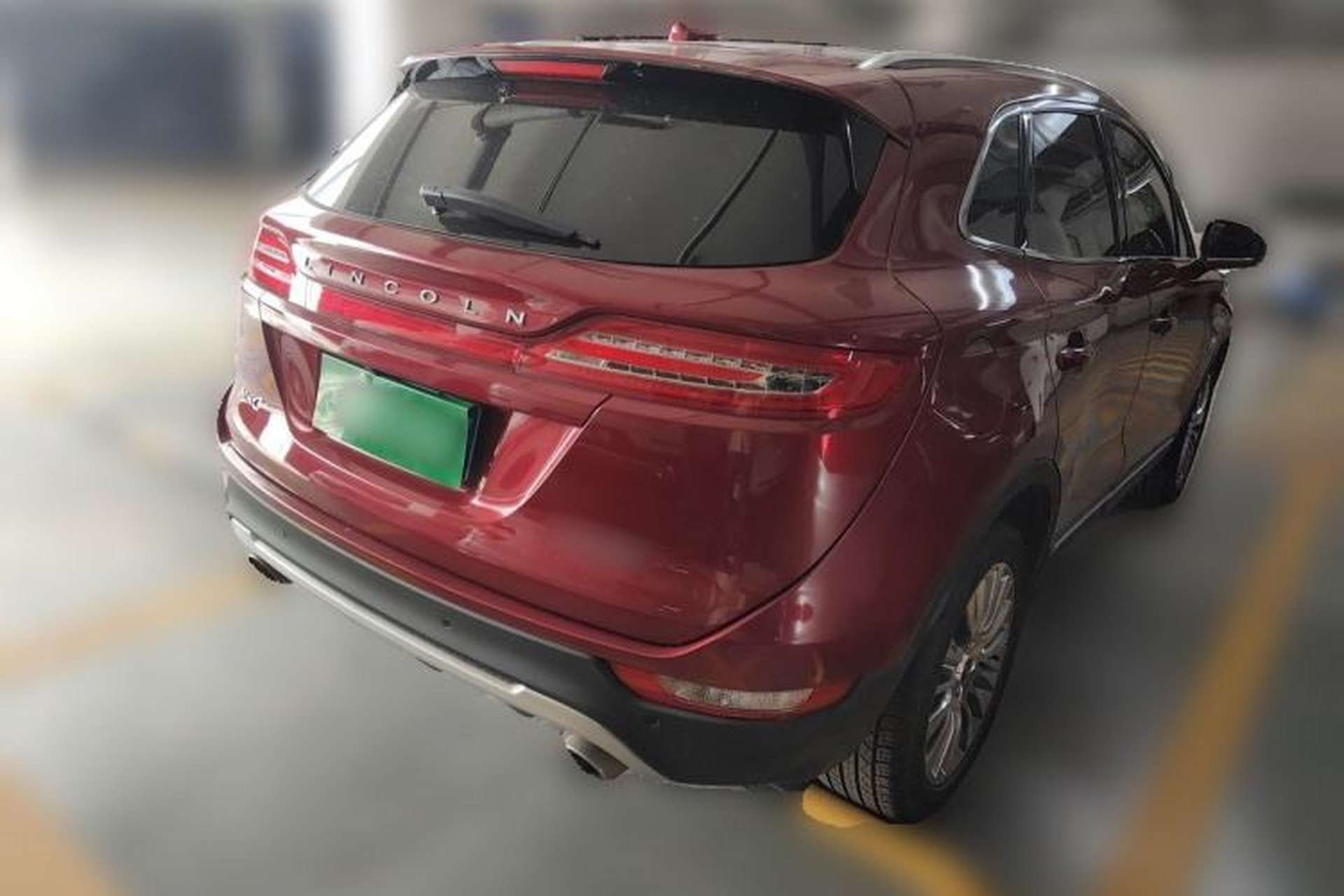 Used Lincoln MKC 2014 2.0T Four-Wheel Drive Luxury Edition Rear Right 45 Deg