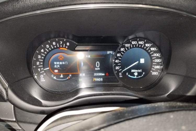 Used Lincoln MKC 2014 2.0T Two-Wheel Drive Deluxe Edition Instrument Cluster