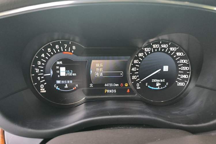 Used Lincoln MKC 2014 2.0T Four-Wheel Drive Luxury Edition Instrument Cluster