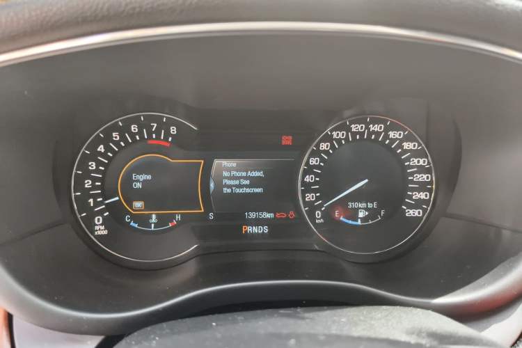 Used Lincoln MKC 2014 2.0T Two-Wheel-Drive Luxury Edition Instrument Cluster