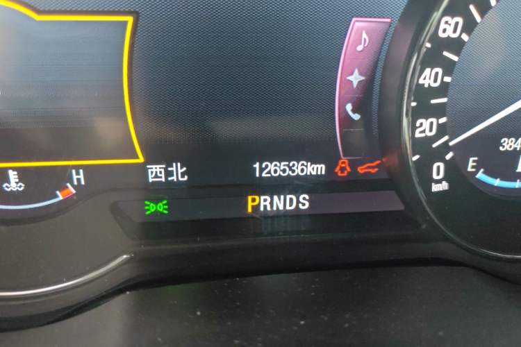 Used Lincoln MKC 2014 2.0T Four-Wheel Drive Prestige Edition Odometer Close Up