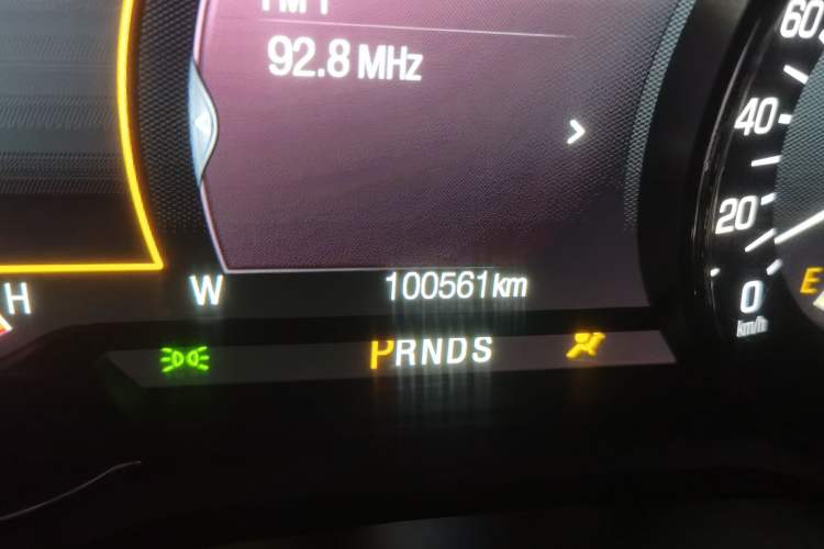 Used Lincoln MKC 2014 2.0T Two-Wheel Drive Deluxe Edition Odometer Close Up