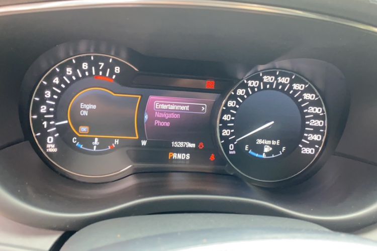 Used Lincoln MKC 2016 2.0T Two-Wheel Drive Luxury Edition Odometer Close Up