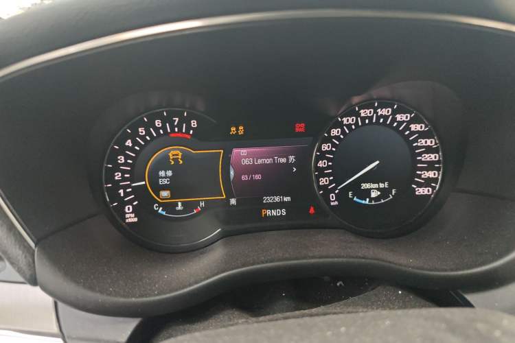 Used Lincoln MKC 2016 2.0T Two-Wheel Drive Deluxe Edition Instrument Cluster