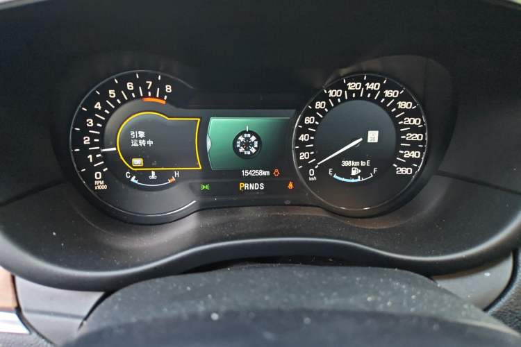 Used Lincoln MKC 2016 2.0T Four-Wheel Drive Luxury Edition Odometer Close Up
