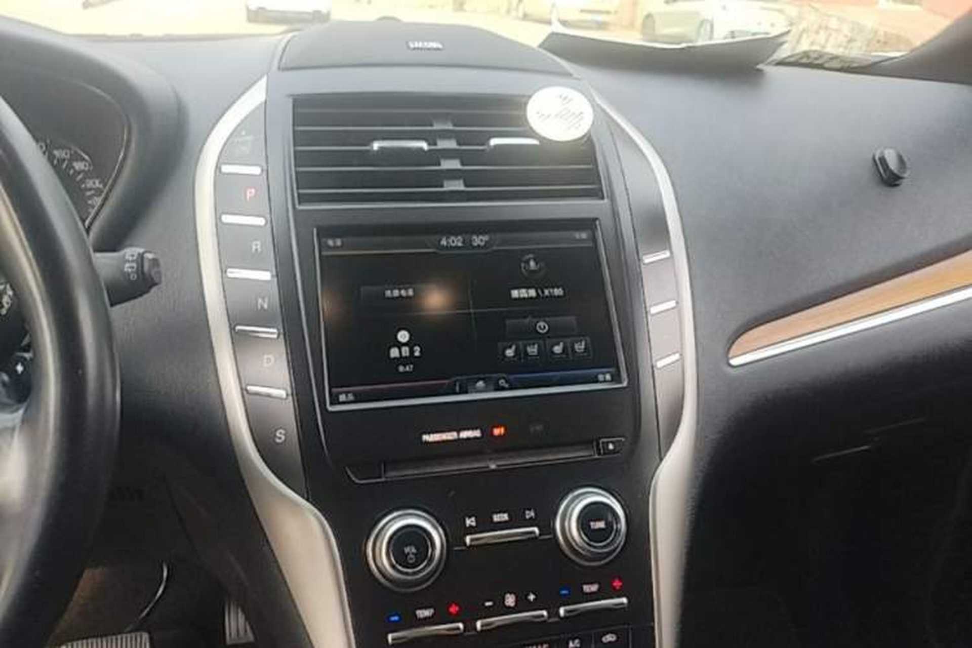 Used Lincoln MKC 2016 2.0T Two-Wheel Drive Luxury Edition Audio And AC Panel