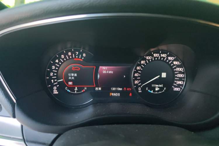 Used Lincoln MKC 2016 2.0T Two-Wheel Drive Deluxe Edition Instrument Cluster