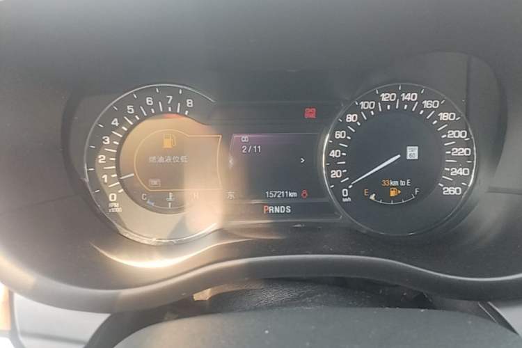 Used Lincoln MKC 2016 2.0T Two-Wheel Drive Luxury Edition Instrument Cluster