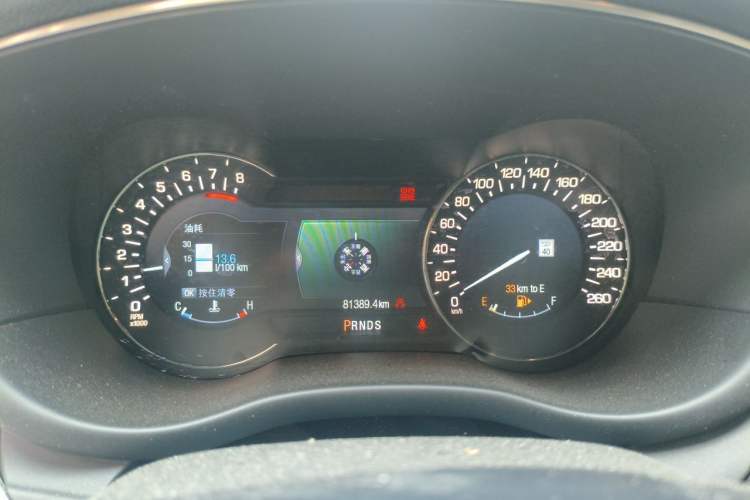 Used Lincoln MKC 2016 2.0T Two-Wheel Drive Deluxe Edition Instrument Cluster