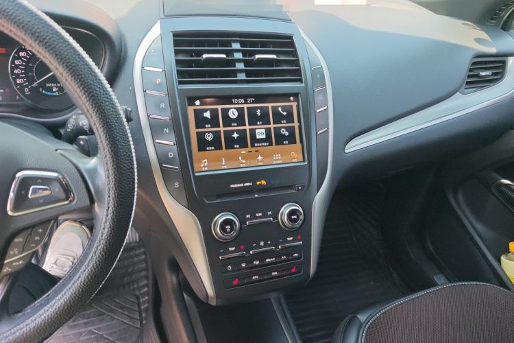 Used Lincoln MKC 2017 2.0T Two-Wheel Drive Deluxe Edition Audio And AC Panel