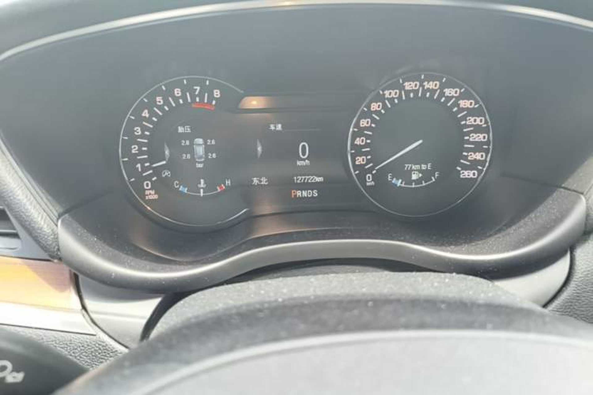 Used Lincoln MKC 2017 2.0T Two-Wheel-Drive Luxury Edition Instrument Cluster