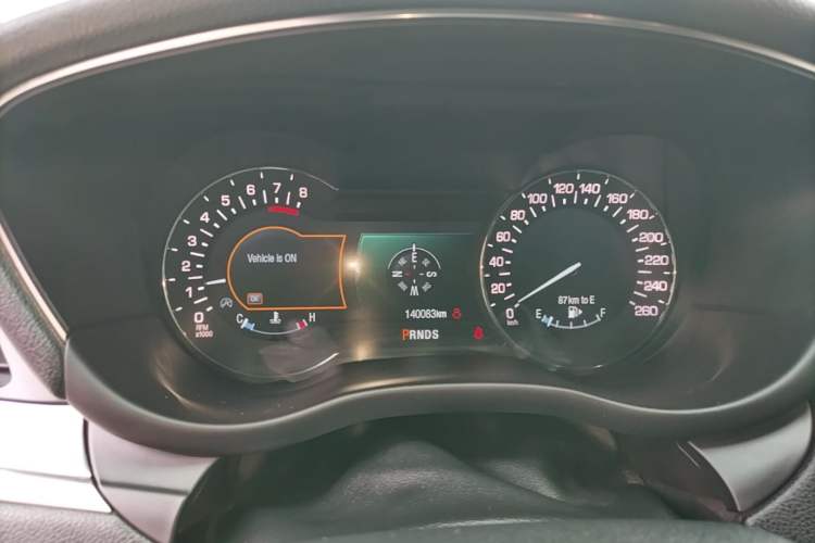 Used Lincoln MKC 2017 2.0T Two-Wheel Drive Deluxe Edition Instrument Cluster