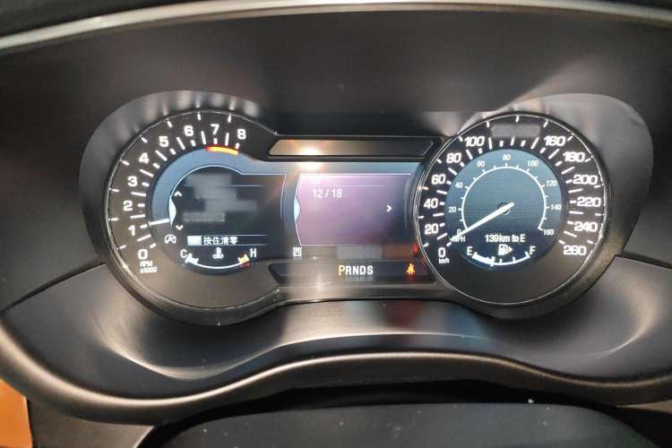 Used Lincoln MKC 2017 2.0T Four-Wheel Drive Zunya Edition Instrument Cluster