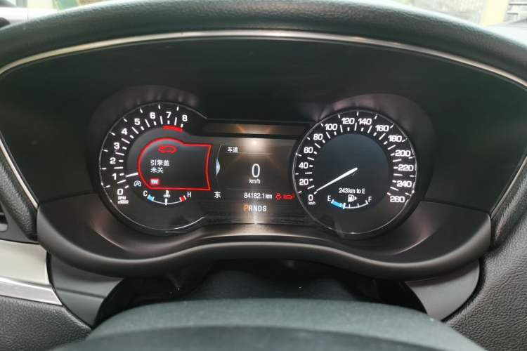 Used Lincoln MKC 2017 2.0T Two-Wheel Drive Deluxe Edition Instrument Cluster