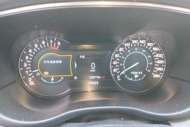 Used Lincoln MKC 2017 2.0T Two-Wheel Drive Deluxe Edition Instrument Cluster