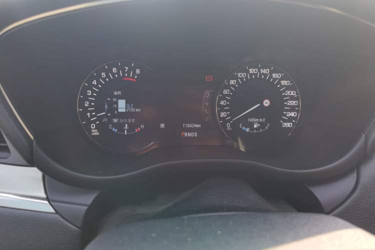 Used Lincoln MKC 2017 2.0T Two-Wheel Drive Deluxe Edition Instrument Cluster
